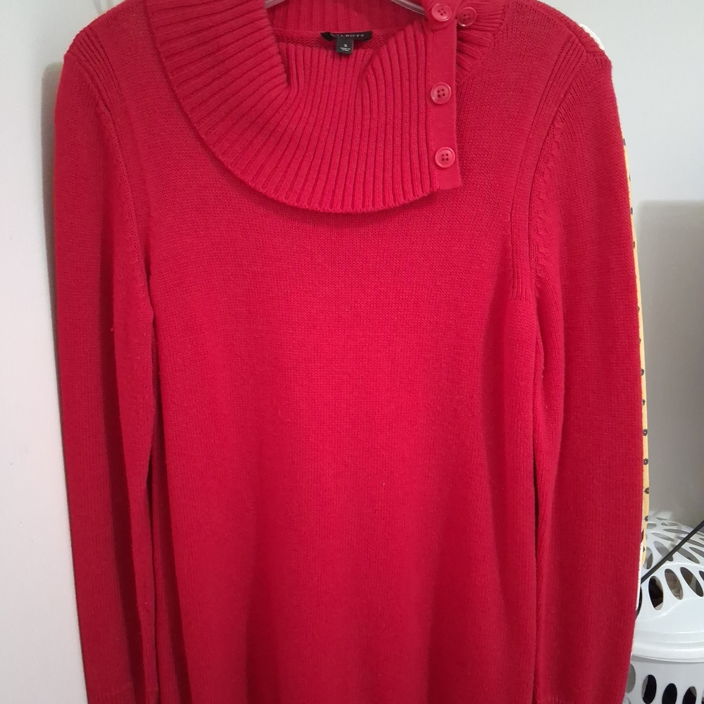 Talbots Women's Red Sweater